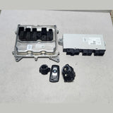 BMW F30 320I N20 ECU DME KIT WITH KEY FEM P/N - 8606306