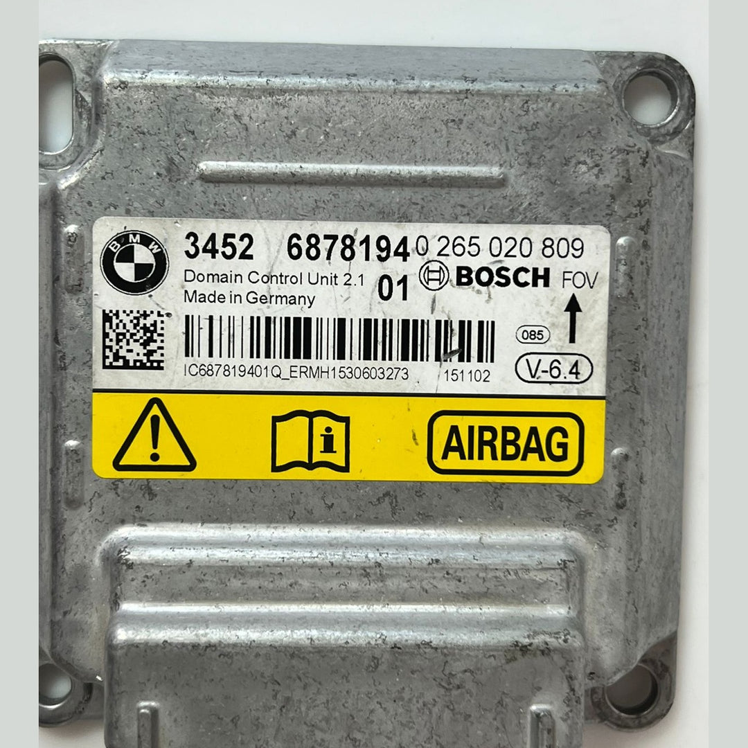 BMW 5 / 6 / 7 Series F01 F02 F06 F10 F11 F12 Airbag Control Module ECU 6878194 – OEM SRS Unit