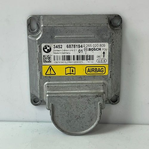 BMW 5 / 6 / 7 Series F01 F02 F06 F10 F11 F12 Airbag Control Module ECU 6878194 – OEM SRS Unit