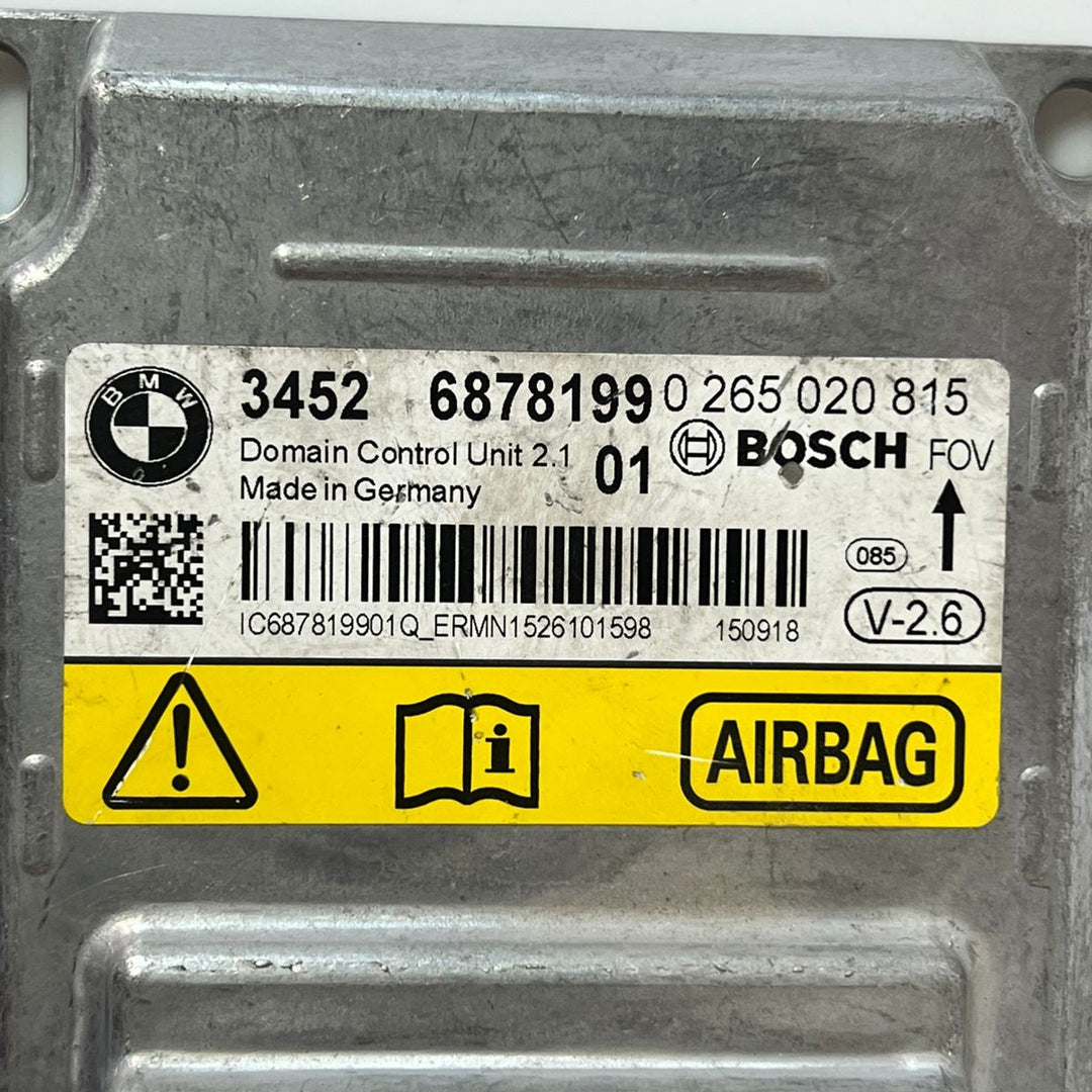BMW 5 / 6 / 7 Series Airbag Control Module ECU 6878199 – OEM SRS Unit