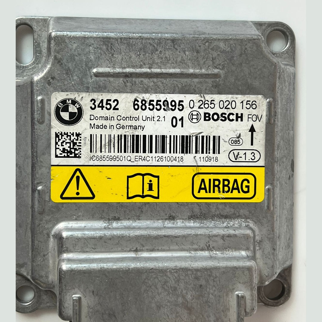 BMW 1 Series F20 F21 Airbag ECU Control Module 6855995 – Crash Data SRS Unit OEM