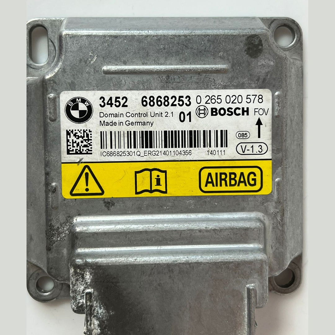 BMW 1 2 3 4 Series F20 F22 F30 F32 ICM Air Bag Control Module ECU 6868253 OEM