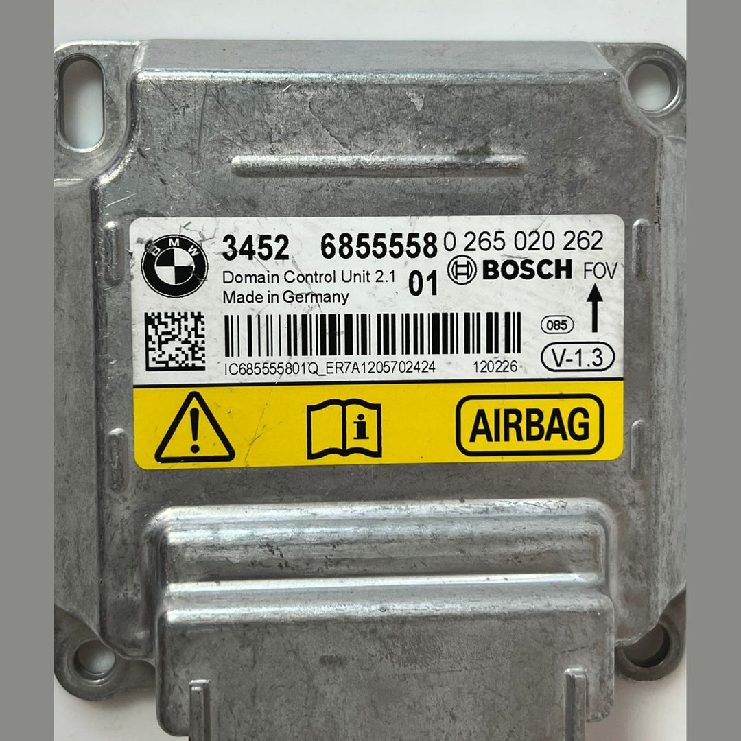 BMW 2 3 F20 F21 F22 F30 F31 ICM Plus Control Unit SRS Safety Module ECU 6855558