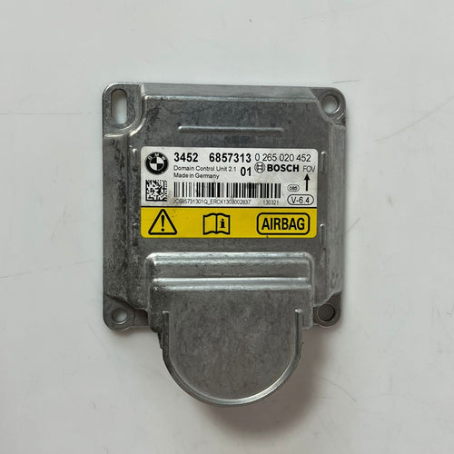 BMW 7 Series F01 F02 F03 F04 Airbag Control Module ECU 6857313 / Bosch 0265020452 – OEM SRS Unit