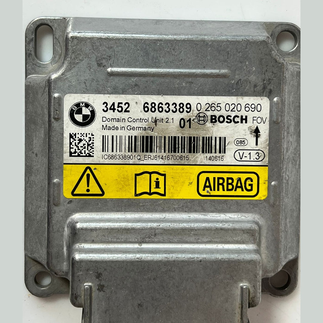 BMW F20 F21 F30 F31 ECU ICM Plus Control Unit Module Airbag 6863389 4A18.L