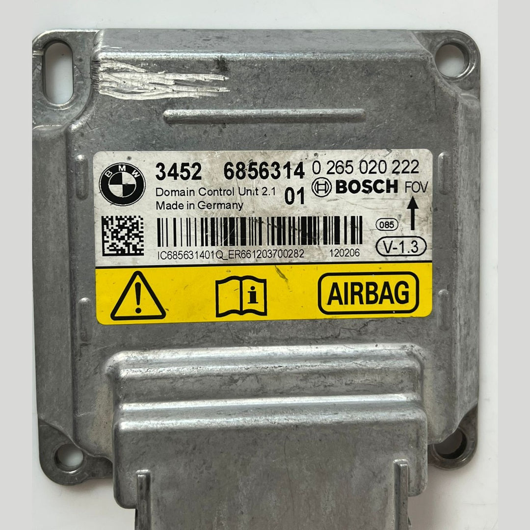 BMW 1 / 2 / 3 Series F20 F21 F22 F87 F30 F31 F34 SRS Airbag Control Module ECU 6856314 – OEM