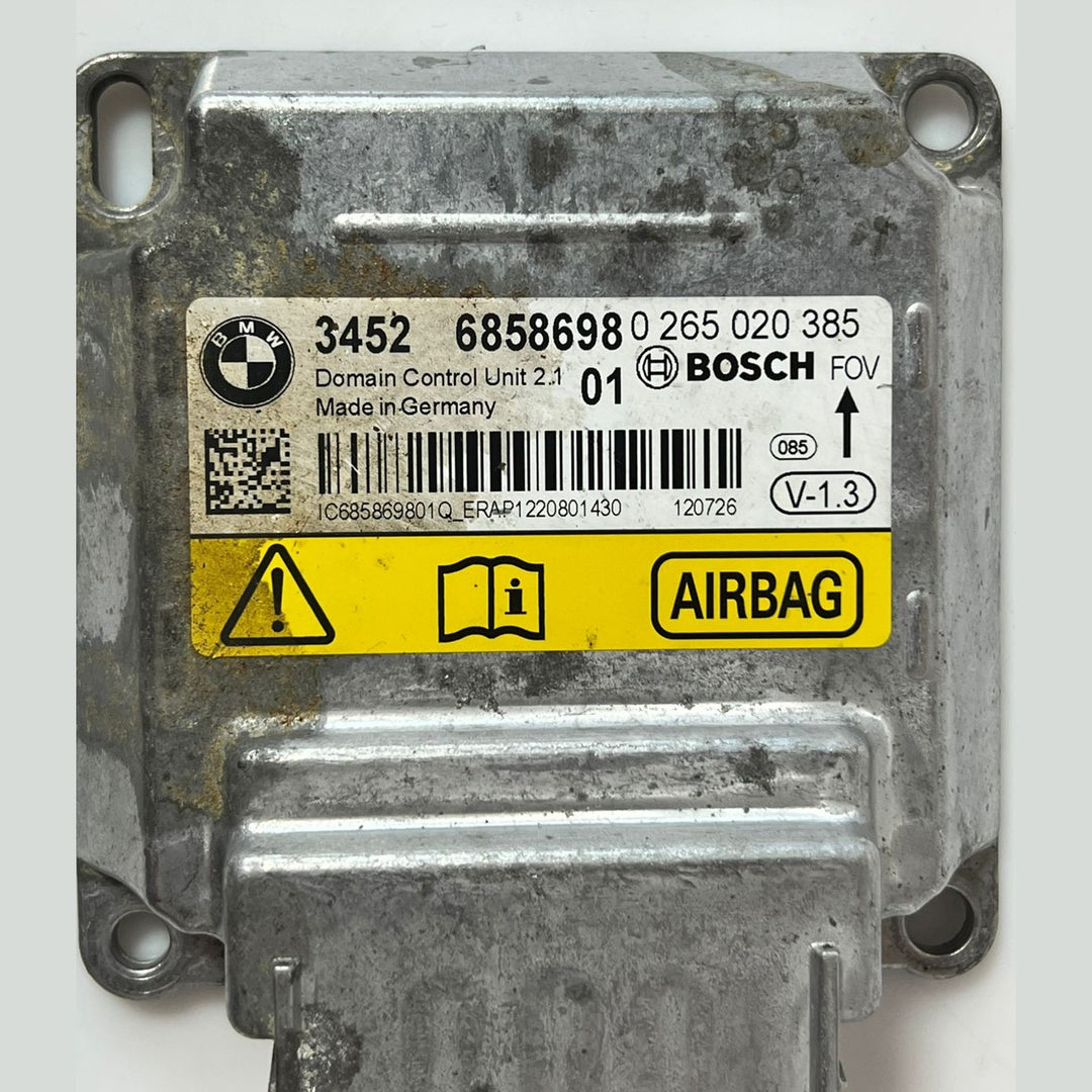 2012–2018 BMW 3 Series F30 335Xi Airbag Control Module ECU 6858698 / 34526858698 – OEM
