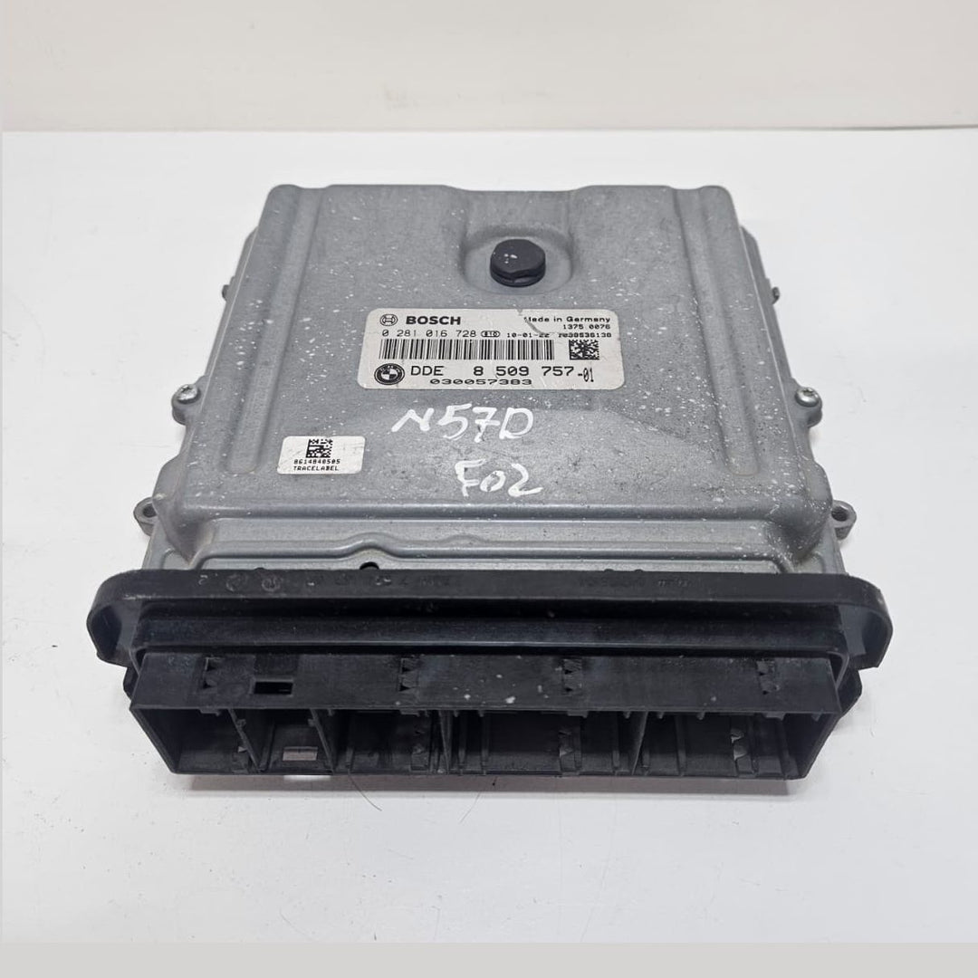 BMW 5 7 Series F07 F10 F01 F02 Engine Control Unit N57 D30A Diesel 8509757 OEM