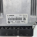 Load image into Gallery viewer, 2013 BMW X5 F10 F07 F15 with N57 Engine Control Unit DDE 8573789 OEM