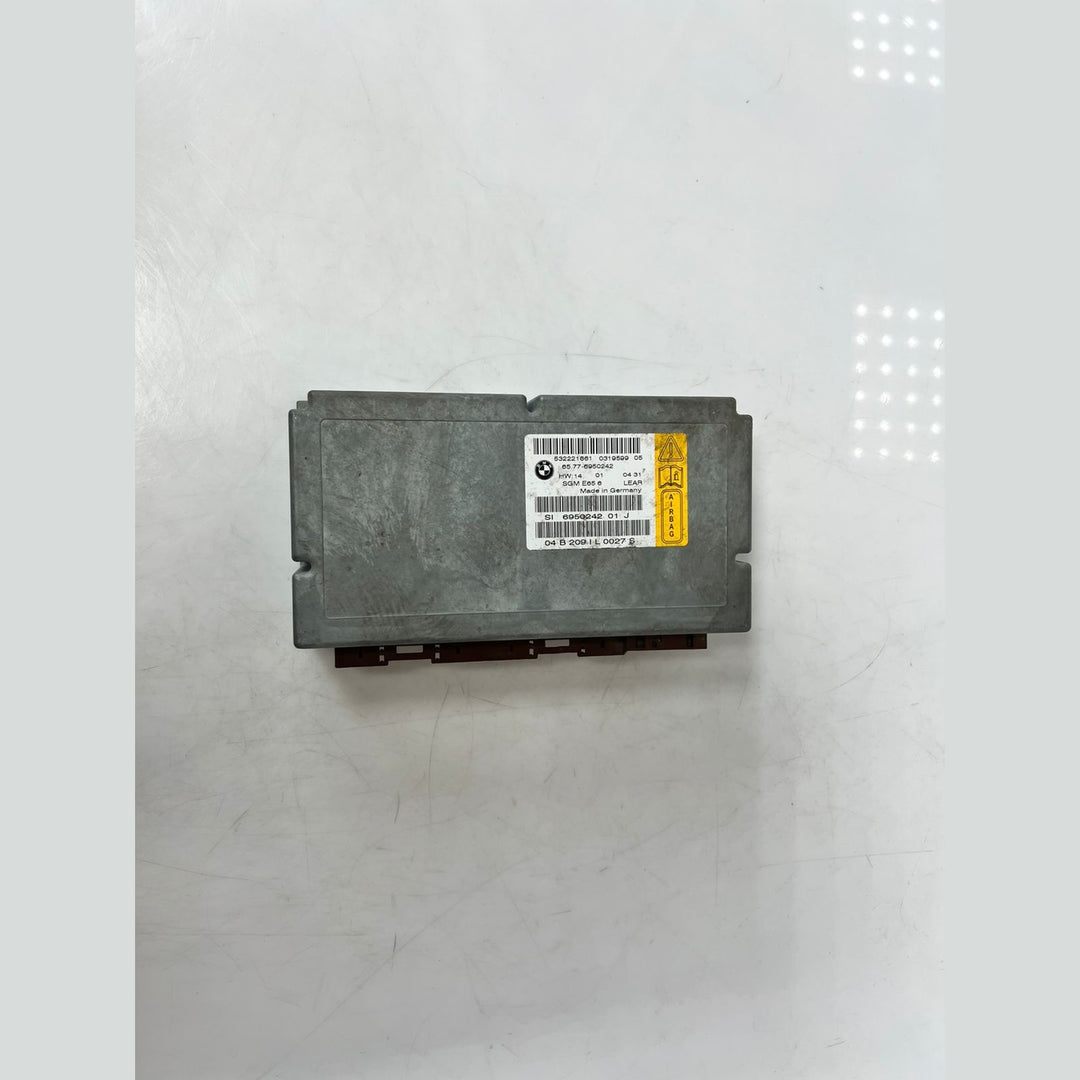 BMW 7 series E65 E66 4.5i 5.0i 6.0i ECU SRS AIR MODULE BAG WITH GATEWAY 6950242