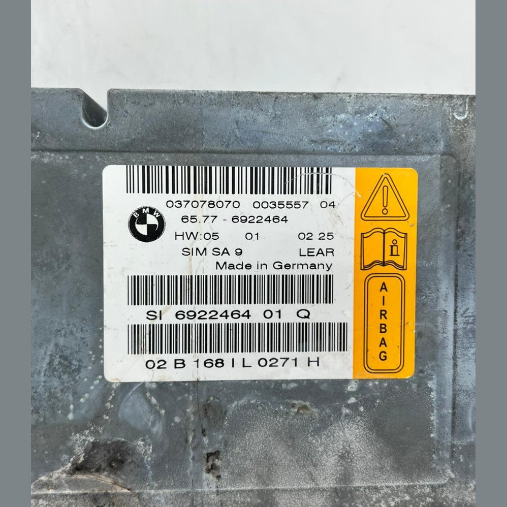 BMW 7 Series E65 E66 E67 Safety Information Module SIM ECU 6922464 OEM