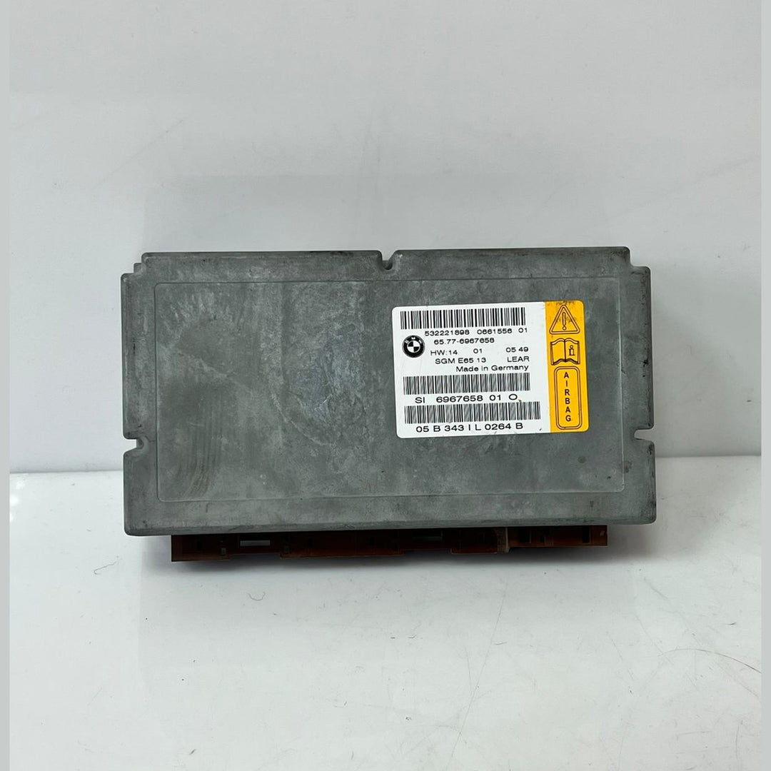 BMW E65 E66 RHD Airbag Gateway Module SRS ECU 6967658 OEM 7 Series Control Unit