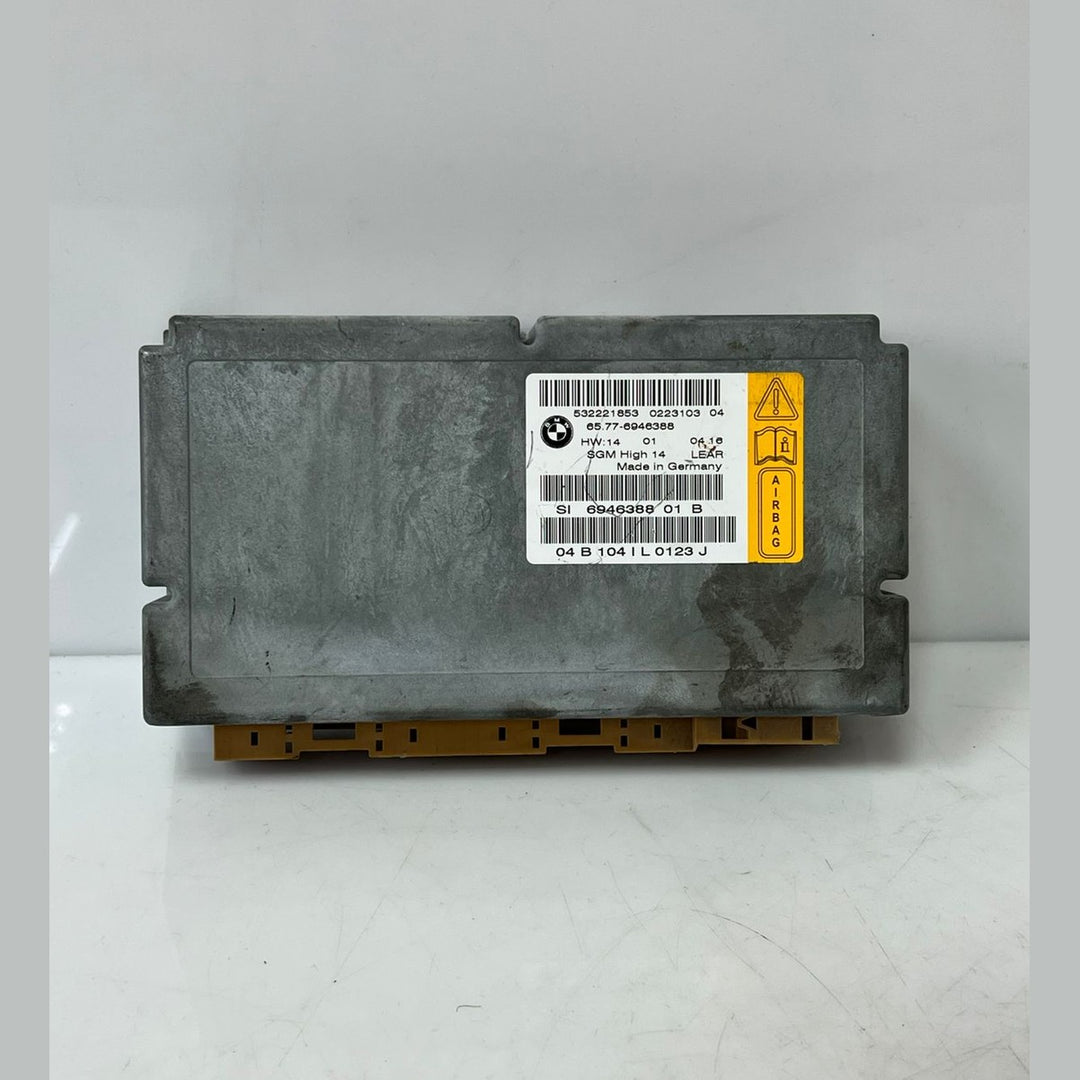 BMW E60 E61 5 Series Airbag Control Unit SRS ECU 6946388 OEM 2004 Safety Module