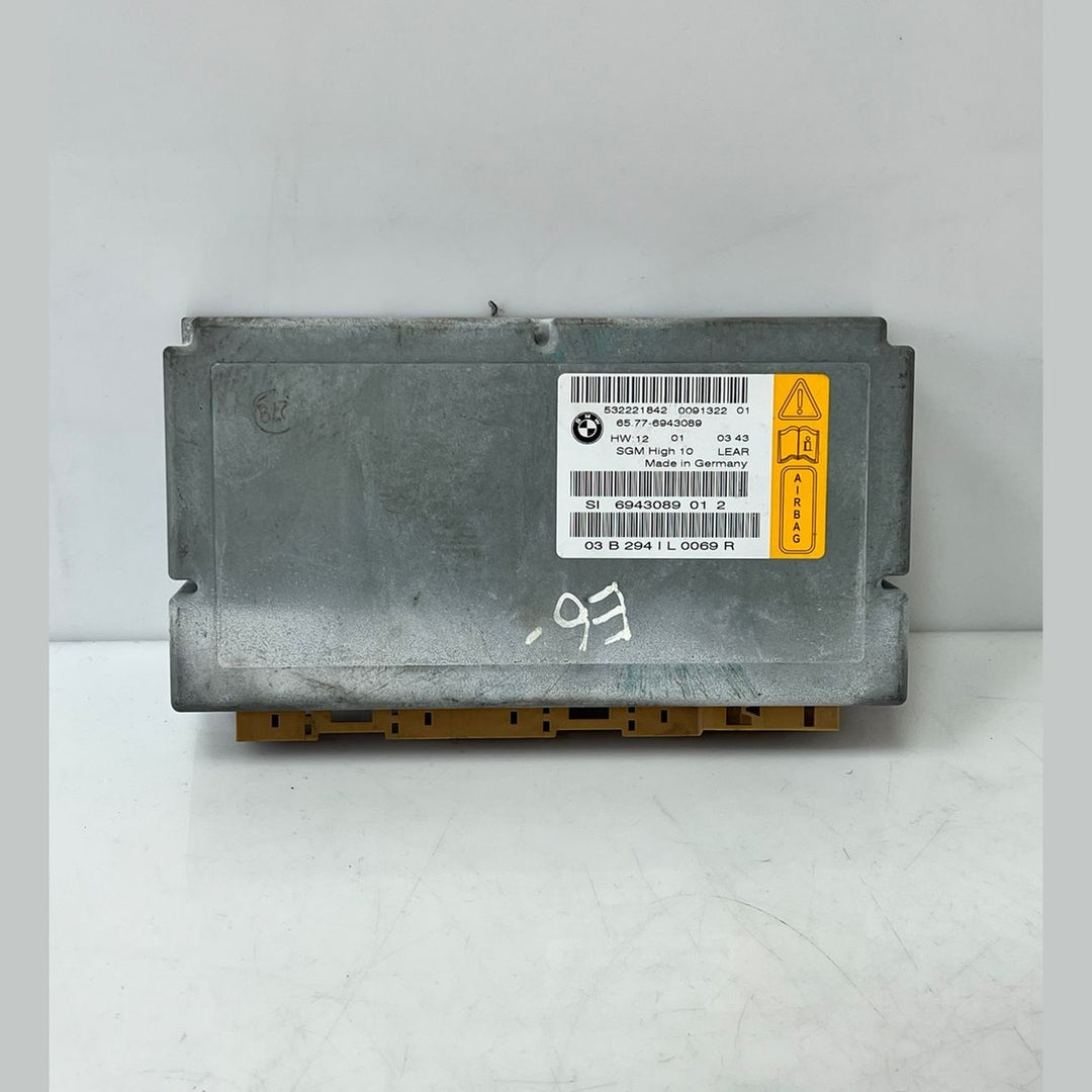BMW 5 6 series E60 E61 E63 ECU WITH GATEWAY MODULE High 10 AIR SGM BAG 6943089