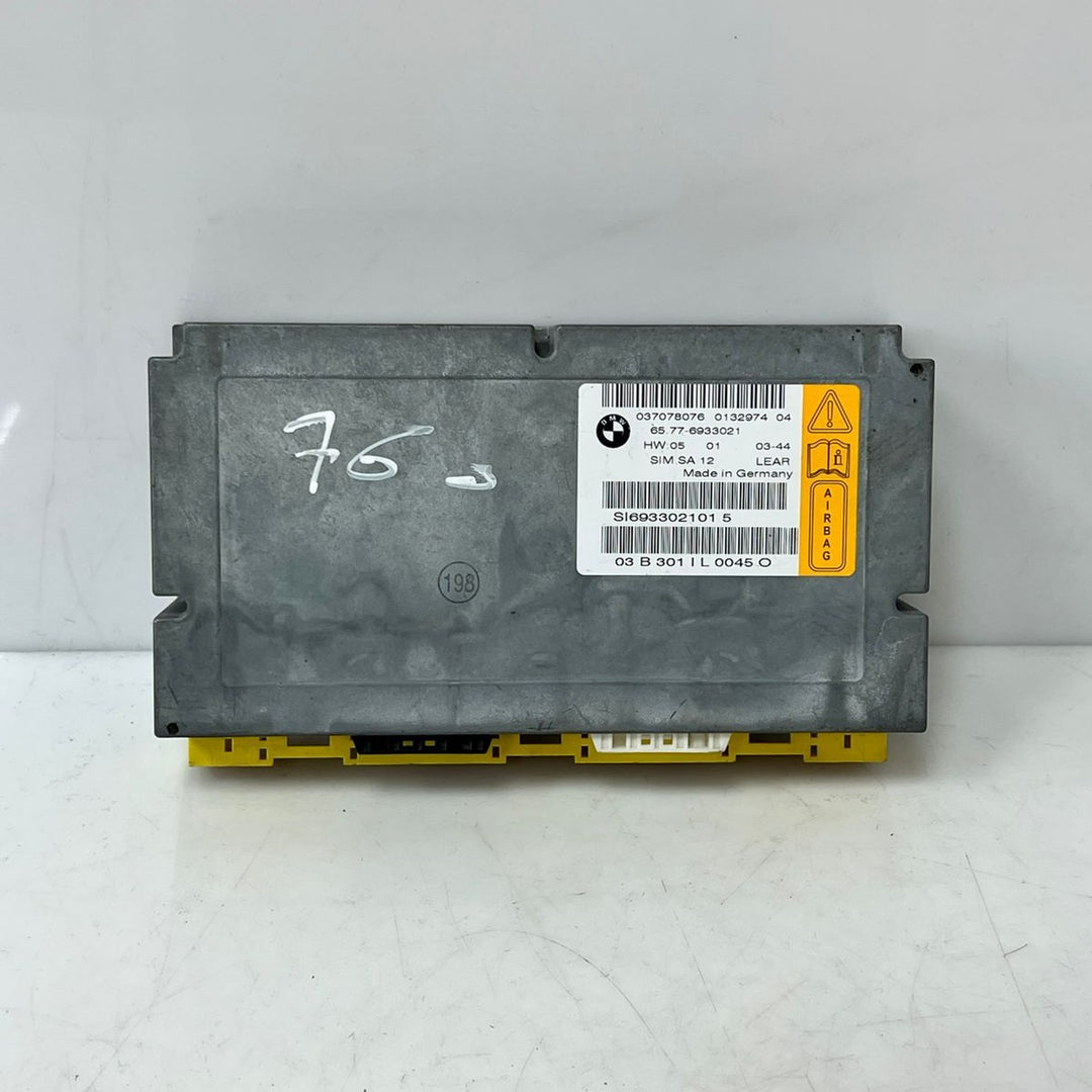 BMW E65 E66 Safety Information Sensor Module Airbag ECU SRS Control Unit 6933021 OEM