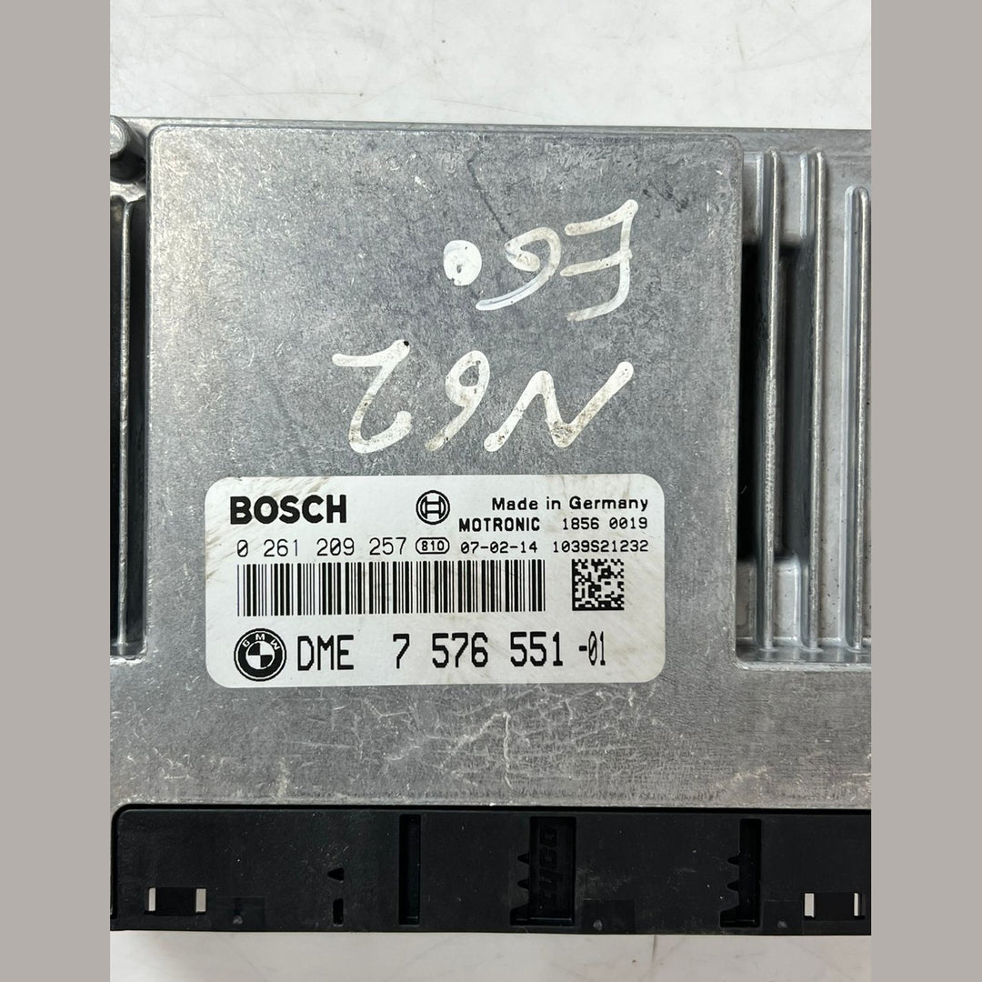 BMW X5 E70 / 550i / 650i / 750i DME ECU ME9.2 N62TU 4.8L OEM 7576551 SET