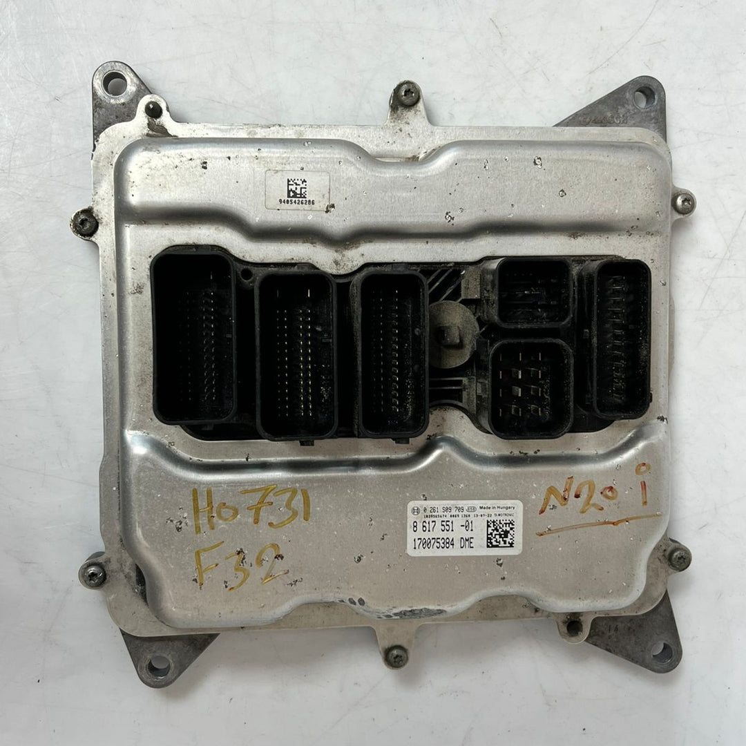 BMW OEM N20 F20 F21 F30 F31 F32 F10 ECU ENGINE CONTROL UNIT KIT +KEY- 8617551