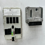 قم بتحميل الصورة إلى عارض الصور، BMW F30 320d ECU Lockset Kit DME FEM  N47N 2014 Manual 8579478 OEM