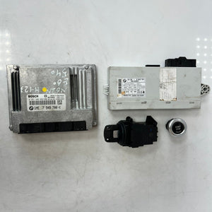 BMW E63 650i N62 ECU DME Engine Control Unit Kit 7549700 OEM 2005 Complete Set