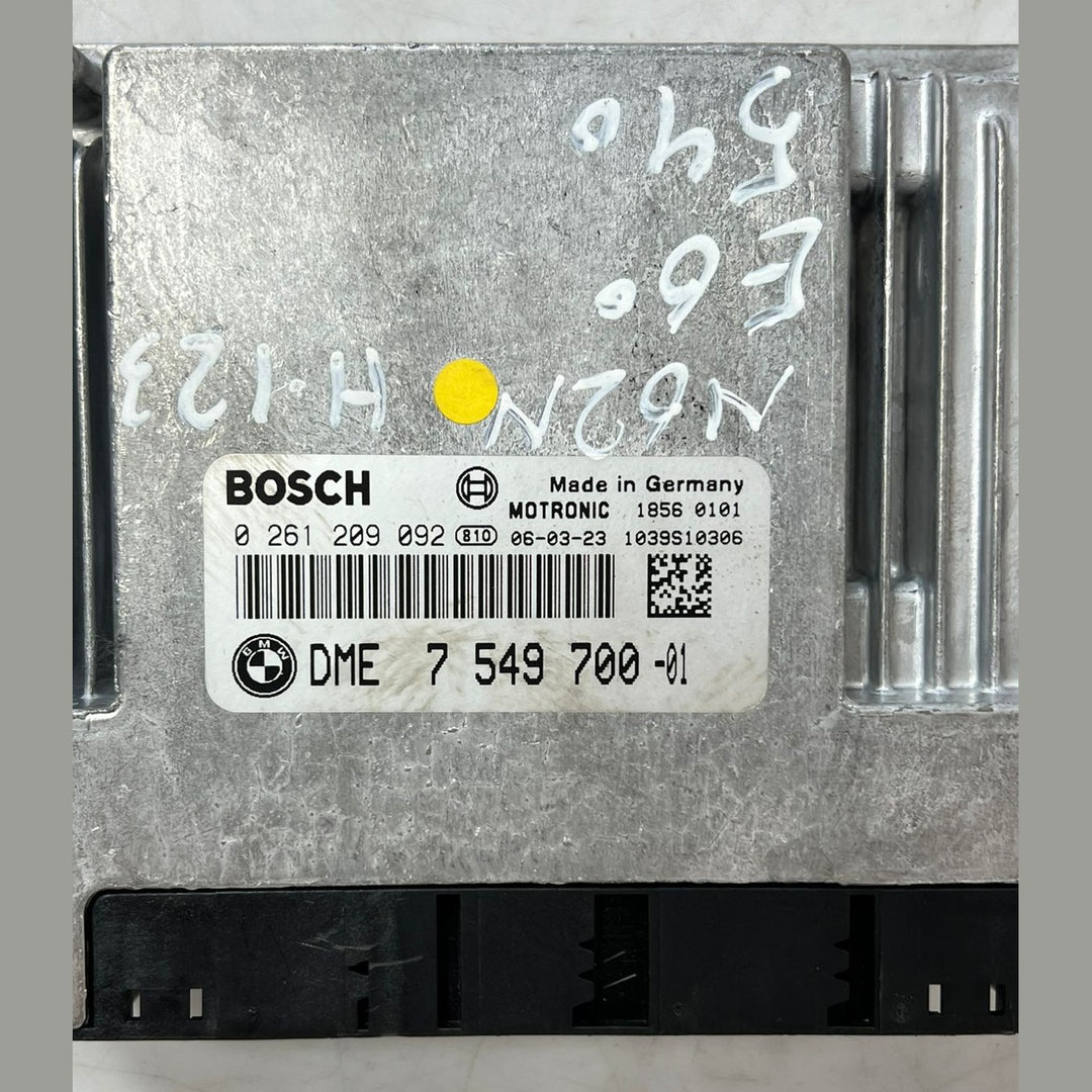 BMW E63 650i N62 ECU DME Engine Control Unit Kit 7549700 OEM 2005 Complete Set