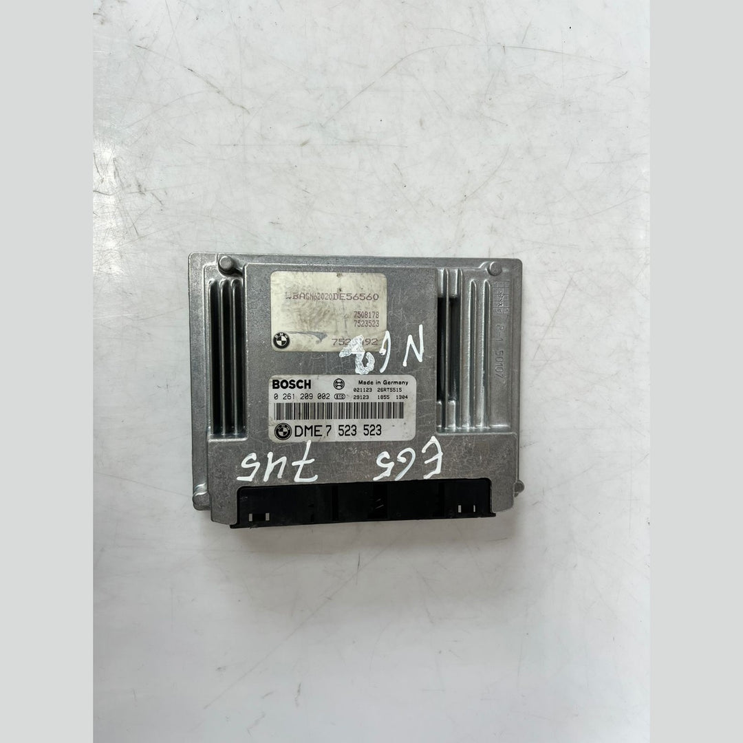 BMW E65 745i ECU Engine Control Module Set DME 7523523 OEM 2002–2003 Complete Kit