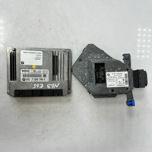 BMW E65 740i N62N ECU DME CAS Control Unit Kit 7549700 Automatic OEM 306HP Set