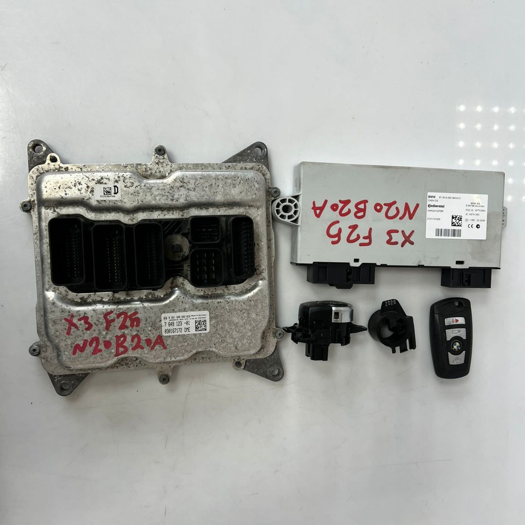 2011–2013 BMW 535i F10 F20 F30 N20 ECU Set DME (7649123) – OEM