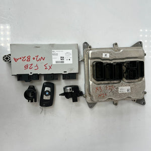 2012–2016 BMW F10 528Xi N20 ECU Set DME + CAS4 + Key – OEM