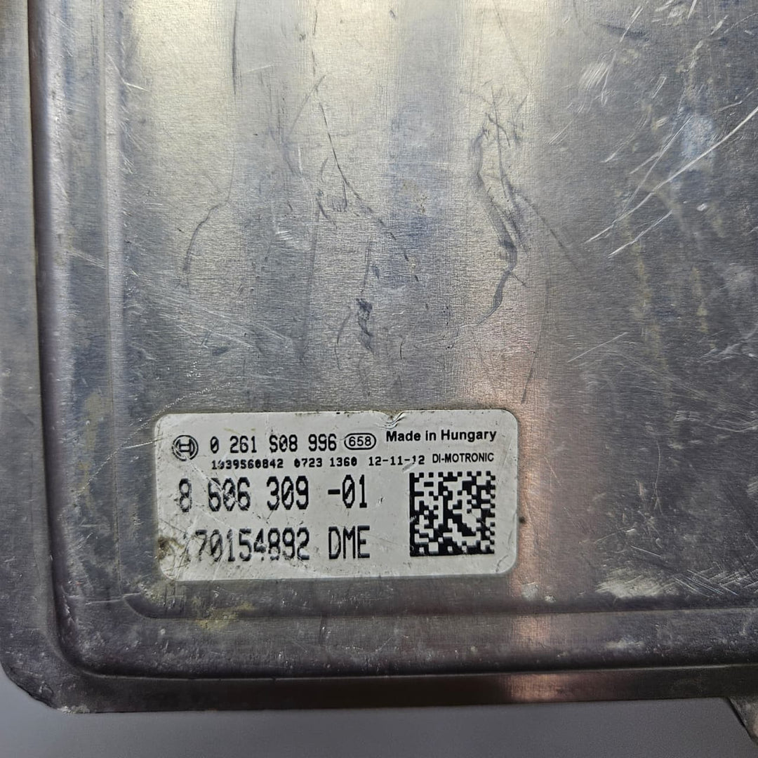 2012-2015 BMW F06 F10 335i 640i X3 with N55 Engine Control Module DME 8606309