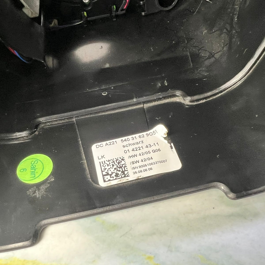 2007-2013 Mercedes-Benz W221 S-Class Steering Column Wiper Turn Signal Indicator Stalk/Switch A221 5403162 OEM