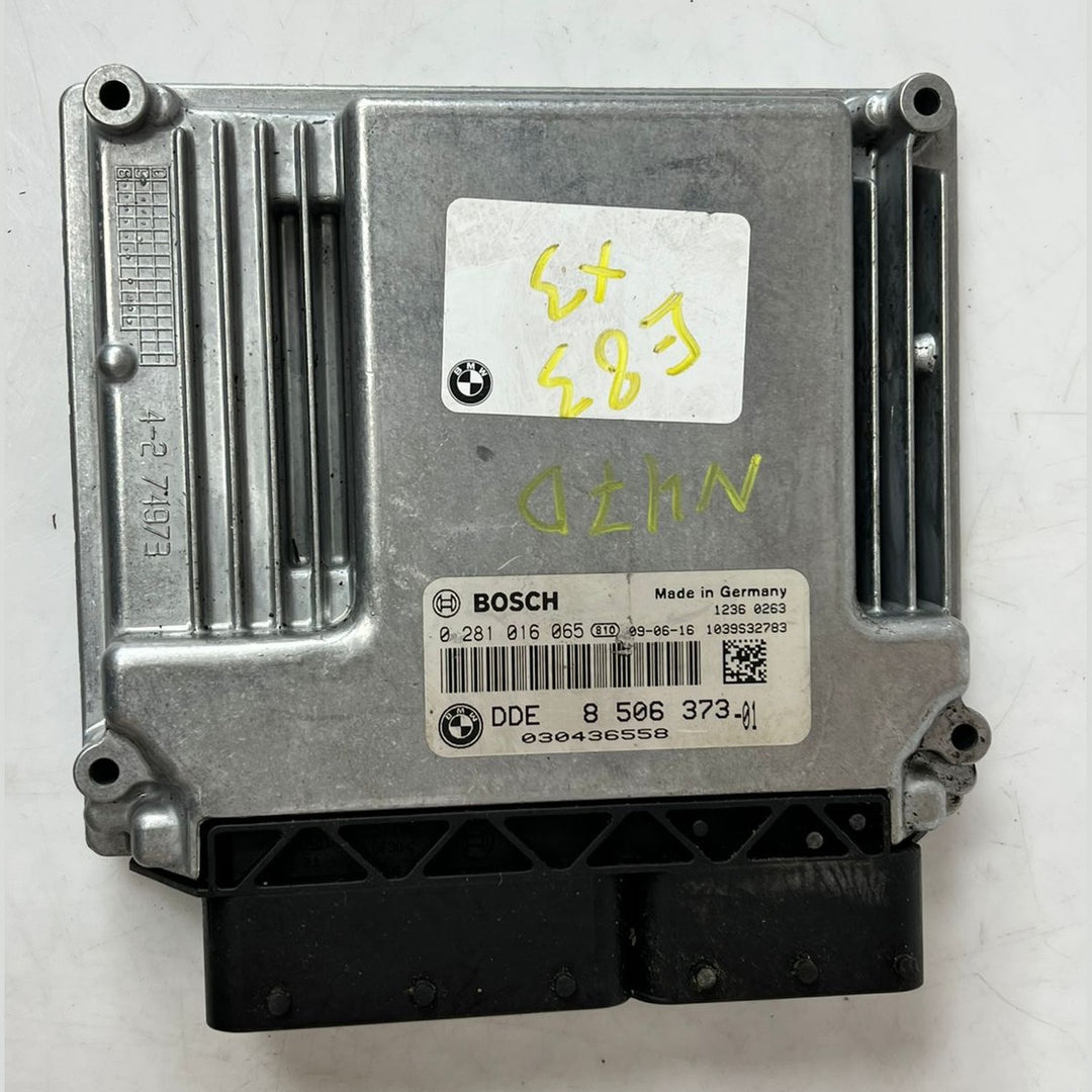 BMW X3 E83 LCI 2.0D N47 ECU Set DDE + EWS + Key (8506373) Automatic – OEM