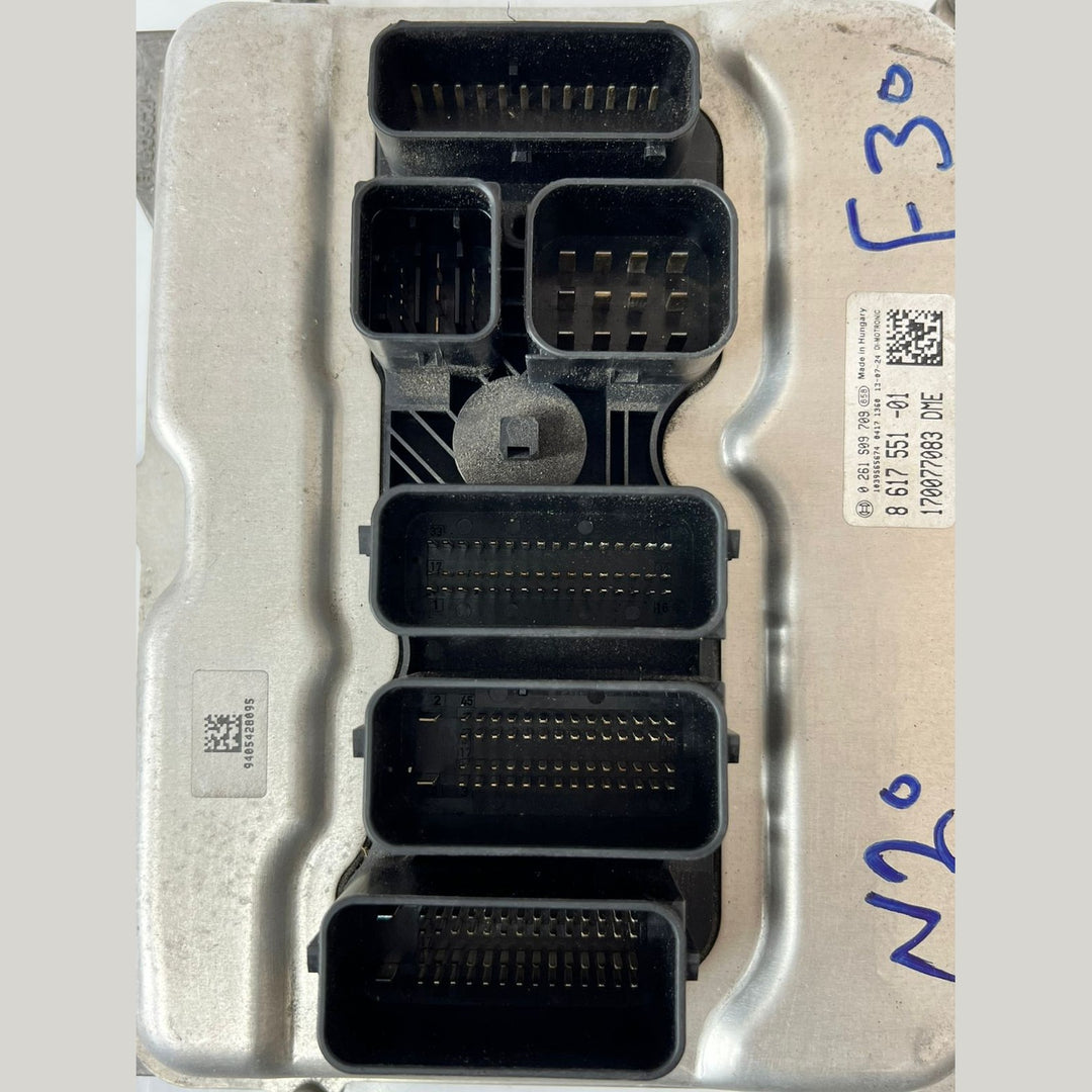 BMW N20 F20 F21 F30 F31 F32 F10 ECU Engine Control Unit Kit + Key (8617551) – OEM