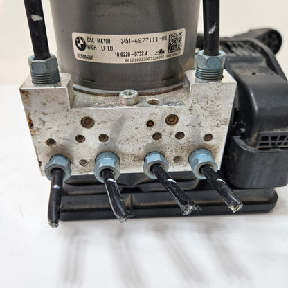 2014-2017 BMW i3 X1 F48 ABS Anti-Lock Brake Pump Control Module 6877112 USED