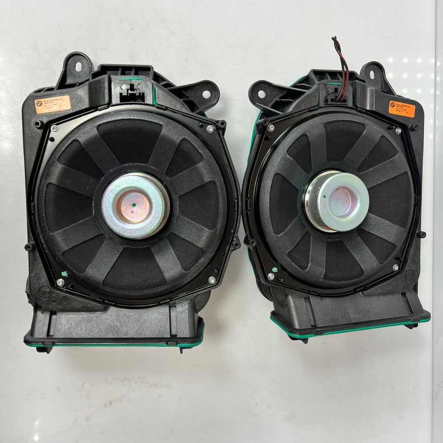 2016 BMW 7 Series Subwoofers Pair X2 OEM (9353985-05 / 9353986-05) – Untested