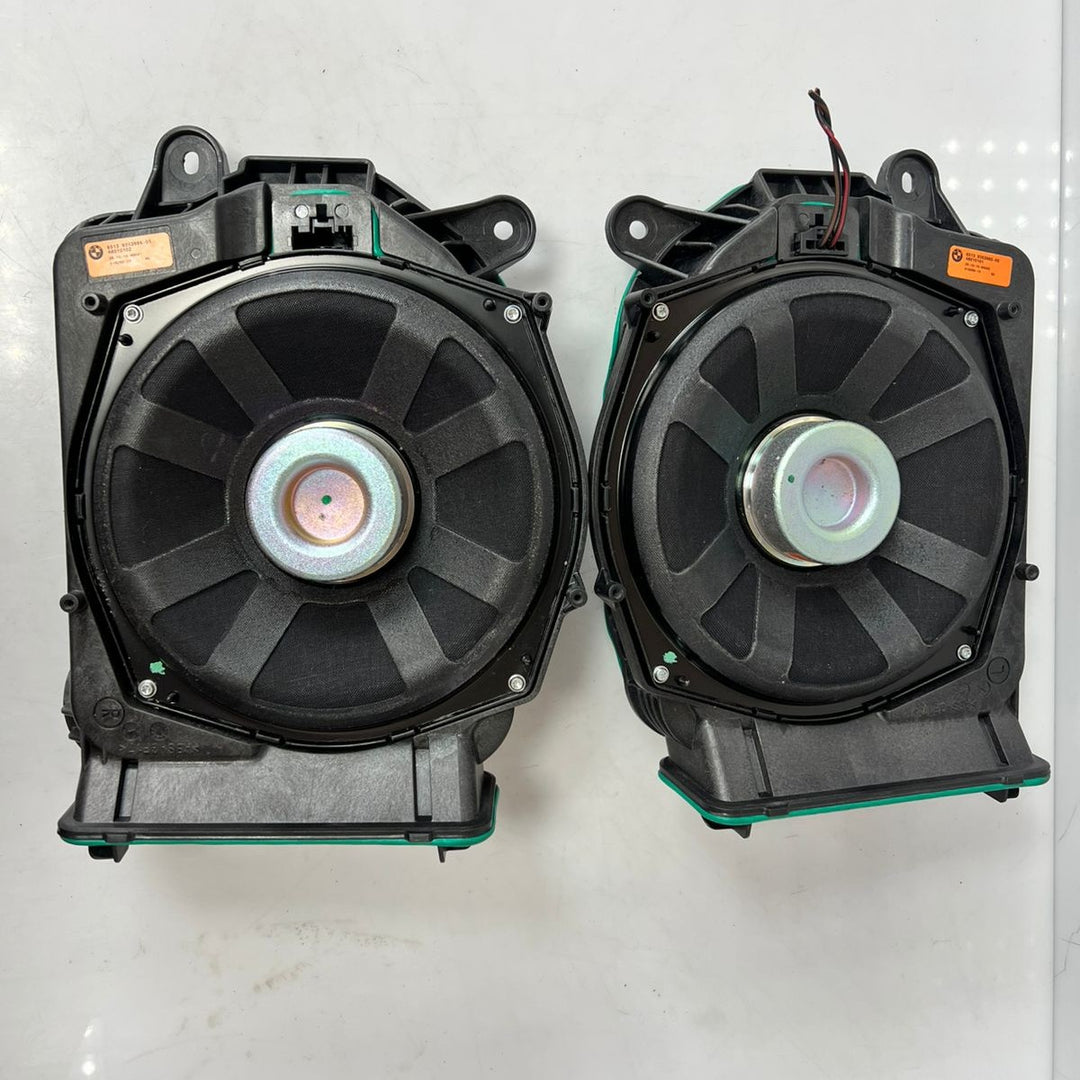 2016 BMW 7 Series Subwoofers Pair X2 OEM (9353985-05 / 9353986-05) – Untested