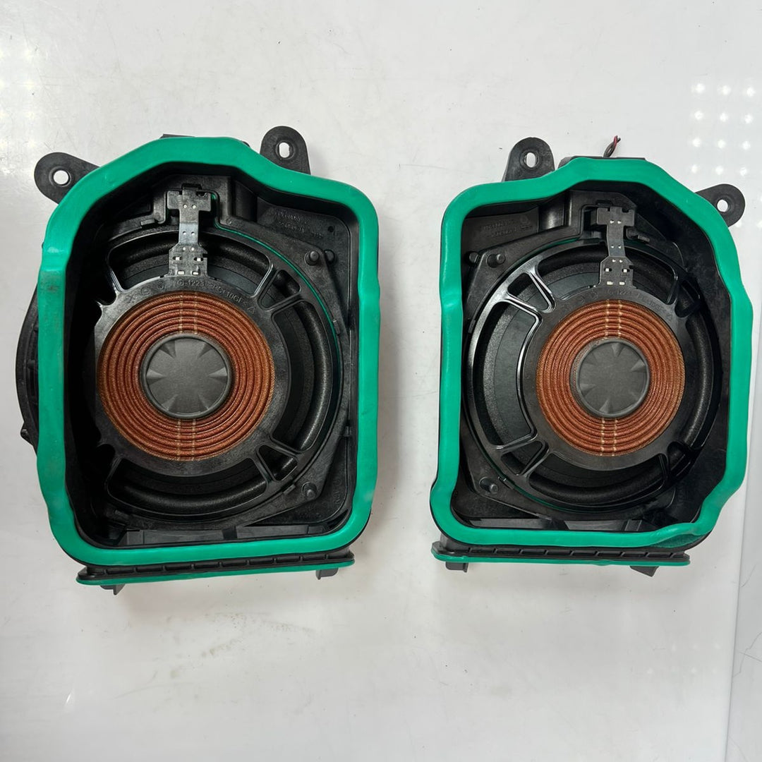 2016 BMW 7 Series Subwoofers Pair X2 OEM (9353985-05 / 9353986-05) – Untested