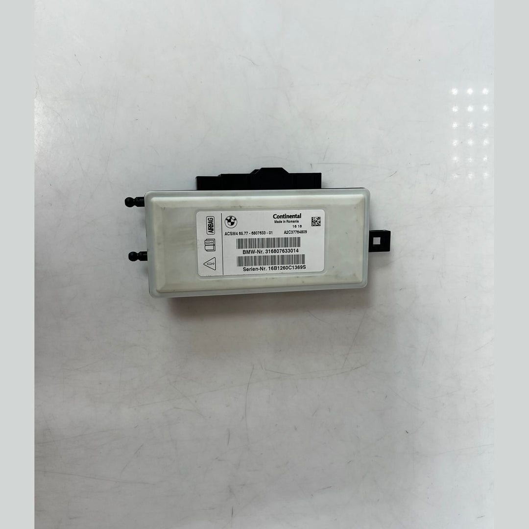 BMW F25 F26 F10 F12 F06 F07 F13 ACSM4 Airbag Control Module ECU (6807633) – OEM