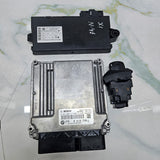 2010 BMW E87 E88 E90 E93 X1 N46 Engine Control Module Key Set 8619738 USED
