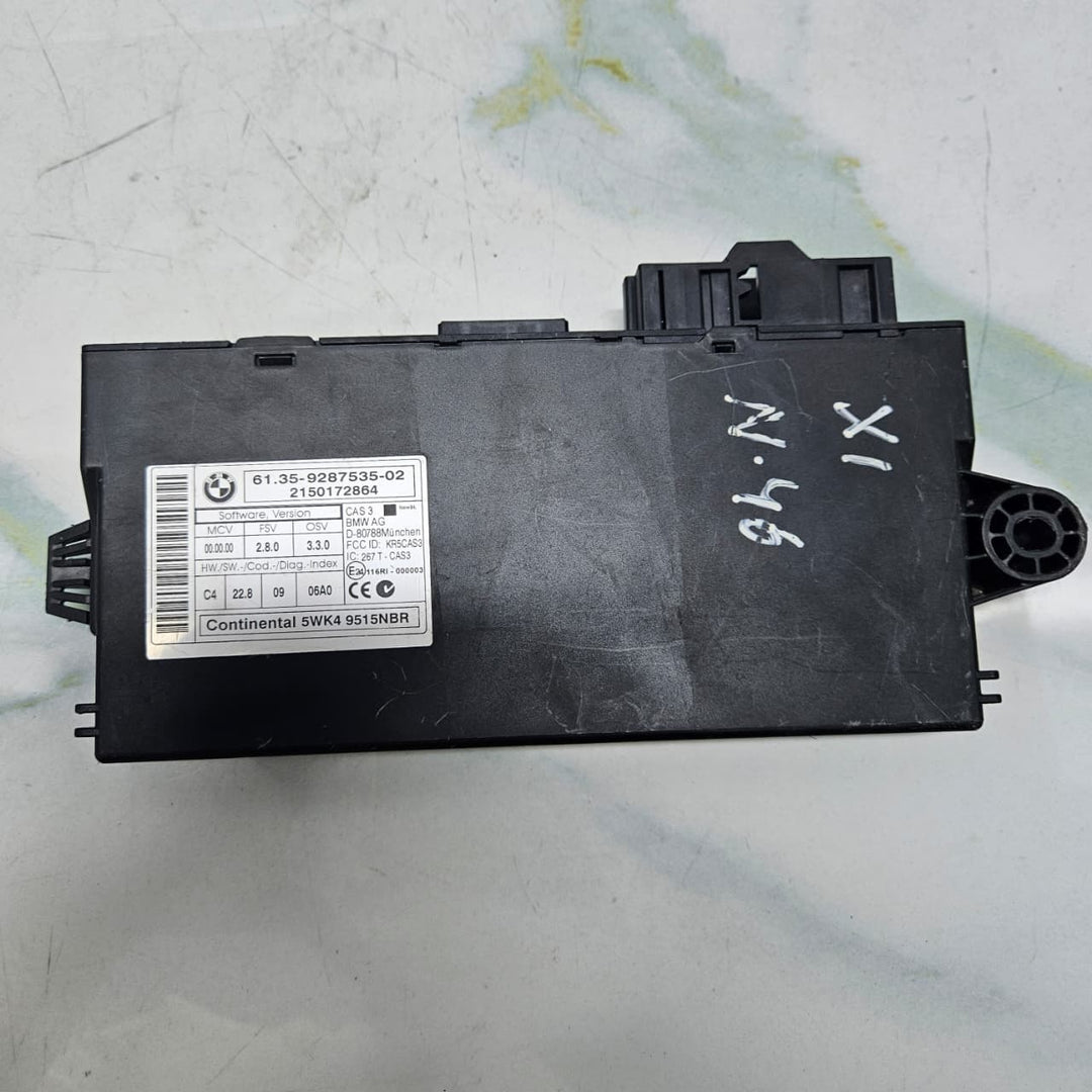 2010 BMW E87 E88 E90 E93 X1 N46 Engine Control Module Key Set 8619738 USED