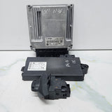 2010 BMW E87 E88 E90 E93 X1 N46 Engine Control Module Key Set 8619738 USED