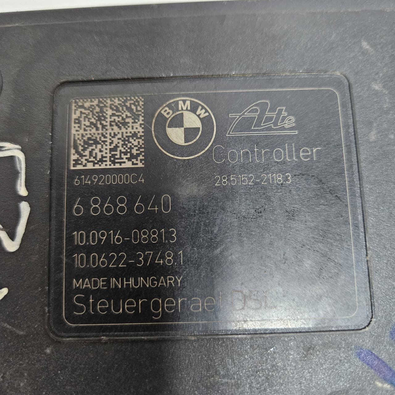 2013-2020 BMW 3 4 Series F32 F33 F36 320i ABS Control Module 6868639-6868640