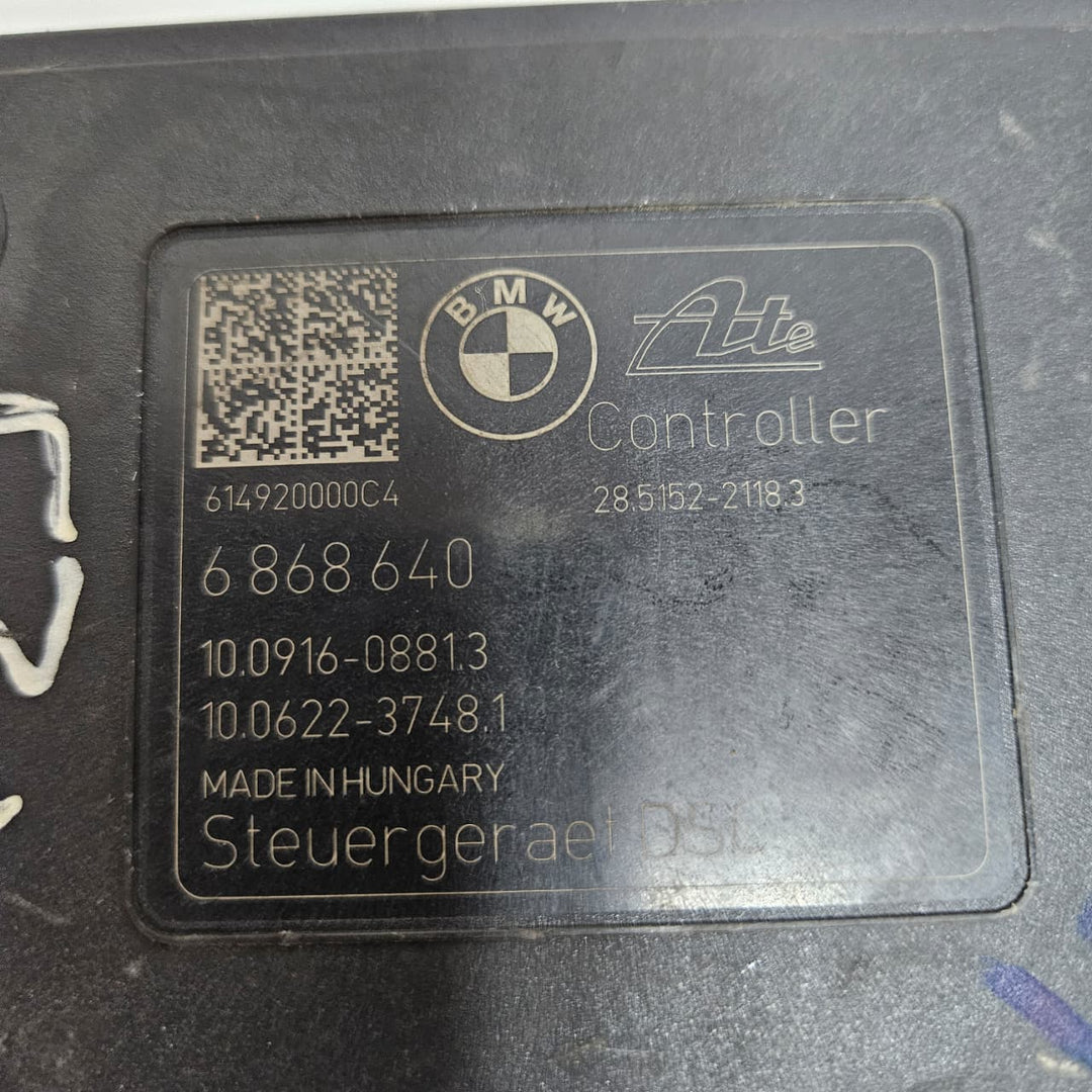 2013-2020 BMW 3 4 Series F32 F33 F36 320i ABS Control Module 6868639-6868640