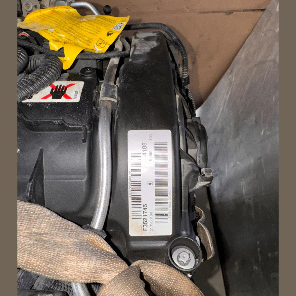 BMW F22 220i 2016-2019 2.0L B46B20B ENGINE MOTOR TURBOCHARGED