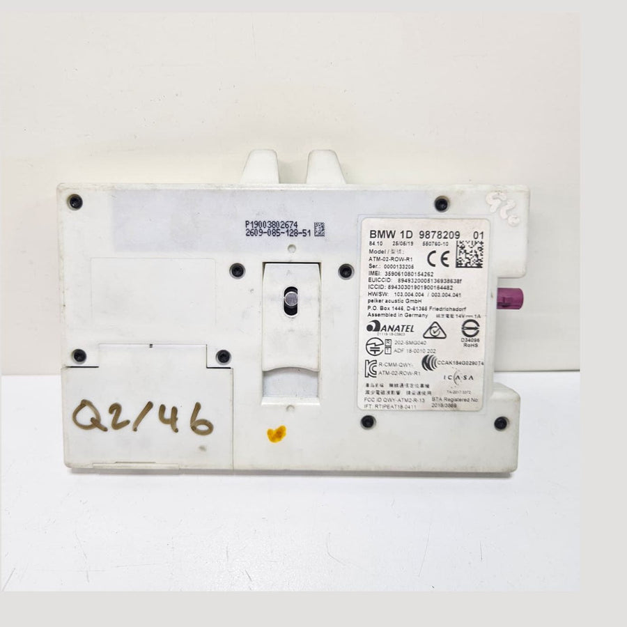 2020 BMW 3 Series G20 G21 330i GPS Antenna Module 9878209