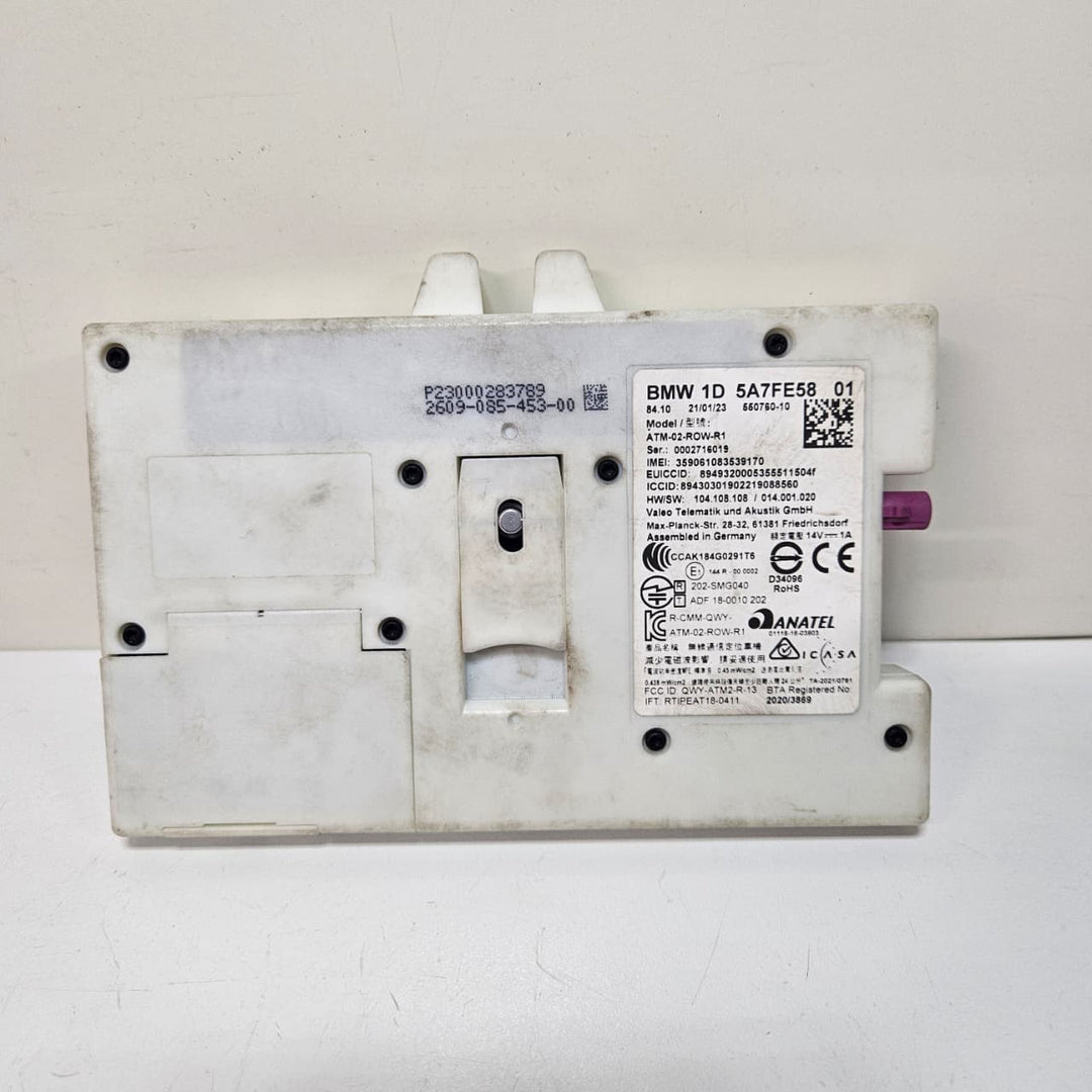 2023 BMW X5 G05 Telematics Control Module 5A7FE58 USED