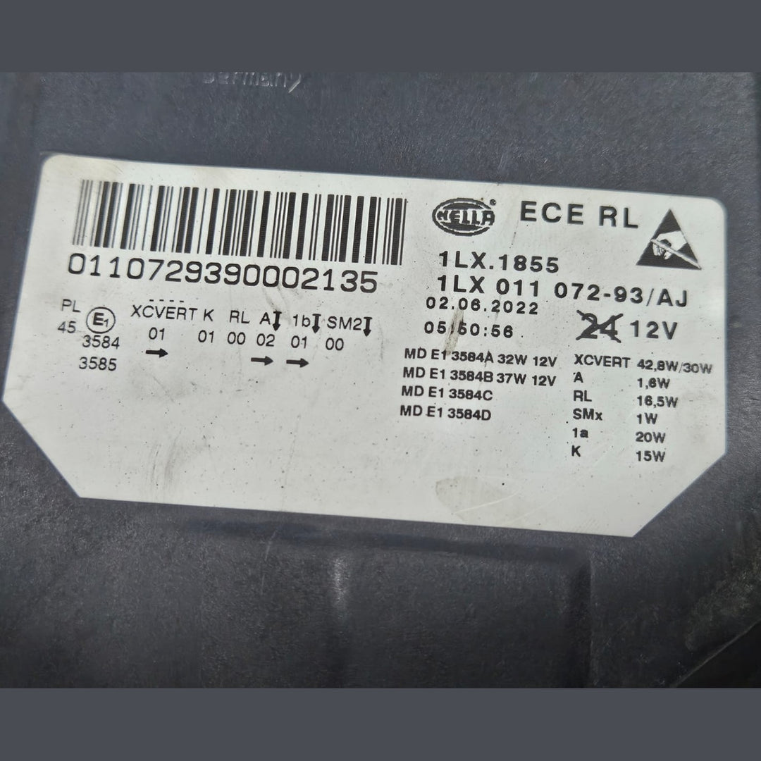 BMW F10 528I 520I 2013-2015 LED LEFT SIDE ECE HEAD LIGHT AFTERMARKET USED
