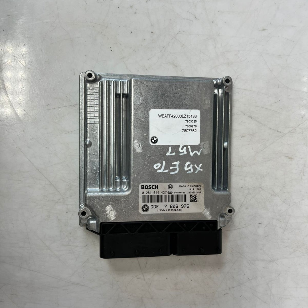 2008 BMW X5 E70 M57 Diesel Engine ECU Kit & Block Set 173KW (7806976) – OEM