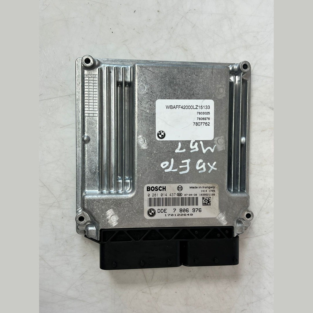 2008 BMW X5 E70 M57 Diesel Engine ECU Kit & Block Set 173KW (7806976) – OEM
