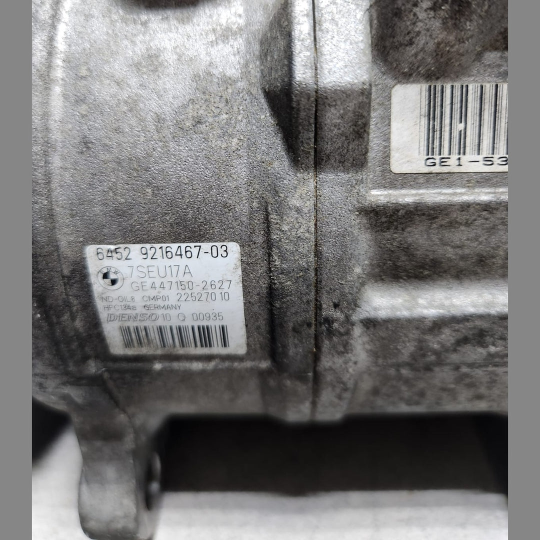 2015-2018 BMW X3 Air Conditioning Compressor 9216467 X3 F25