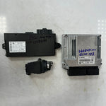 Load image into Gallery viewer, BMW E60 E61 520d N47 ECU DDE CAS3 Engine Control Unit Kit + Key 8506199 OEM LCI Set